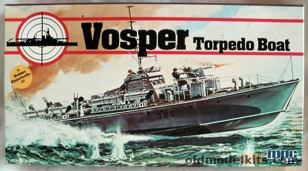 MPC 1/72 Vosper Torpedo Boat - MTB / PT Boat, 1-5201 plastic model kit